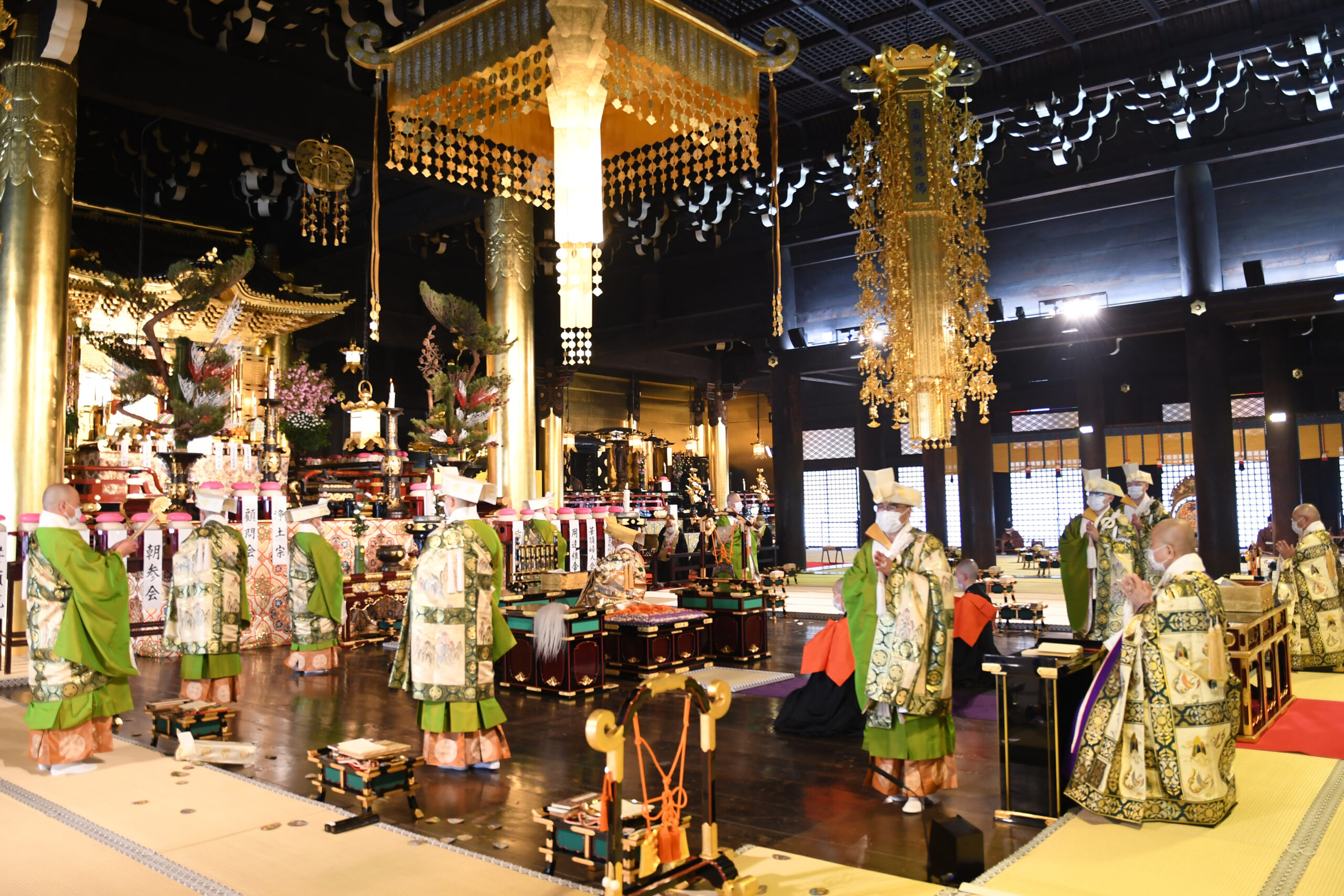 24K】浄土宗総本山知恩院 御影符 法然上人 南無阿弥陀仏 仏教美術